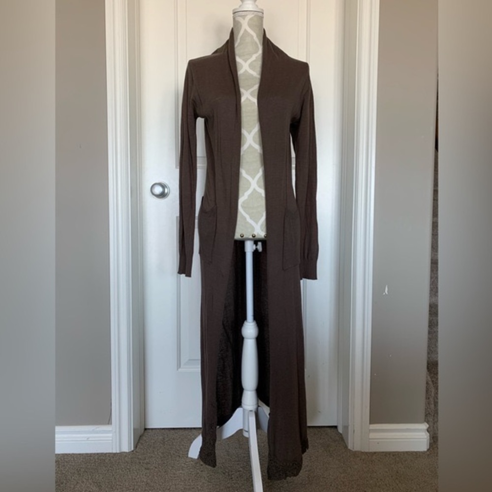 Ankle Length Light knit Cardigan